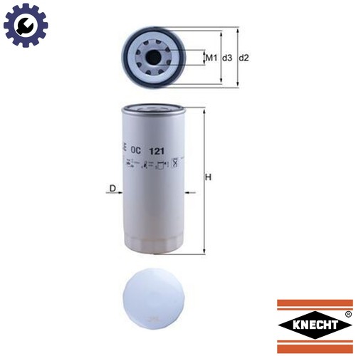 Oil filter 121 for - oil,