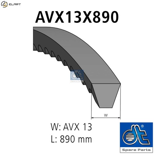 Vbelt 34504 for - for, mitsubishi