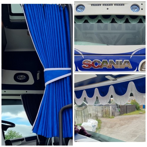 Truck curtains pelmet - &,