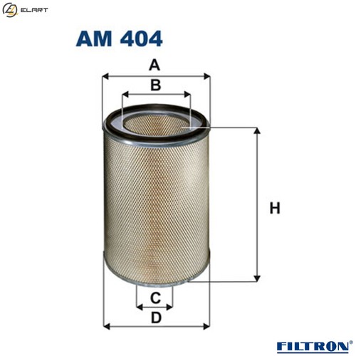 Air filter 404 for - filter, renault