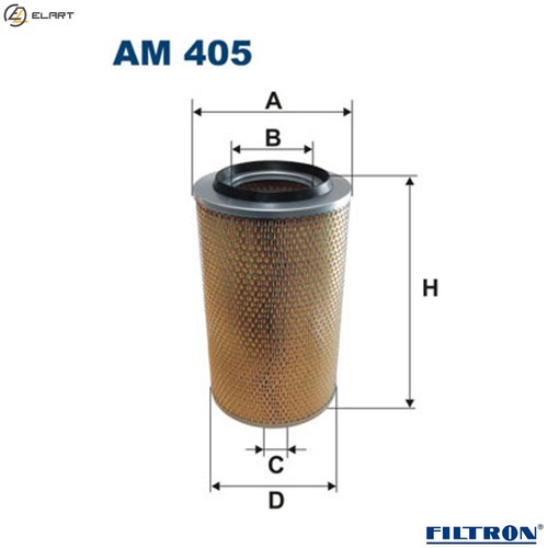 Air filter 405 for - filter, am