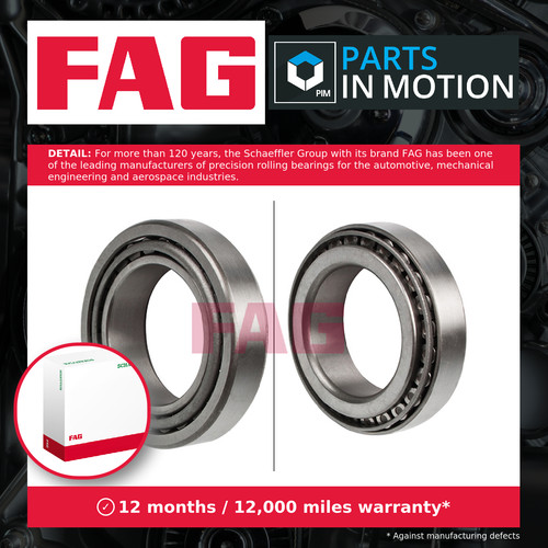 Wheel bearing fits - bearing, renault