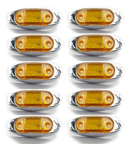 Side marker led chrome - 6,