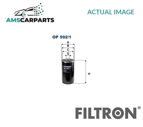Engine oil filter - oil, 592/1