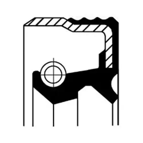 Gearbox shaft seal - , axle