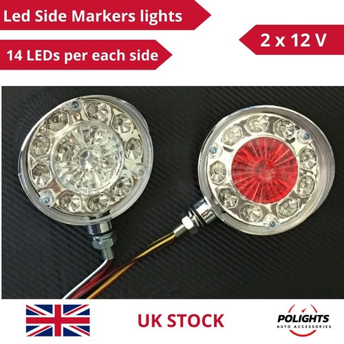 12v chrome red white - 2,
