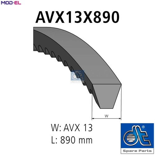 Vbelt 34504 for mitsubishi - vbelt,